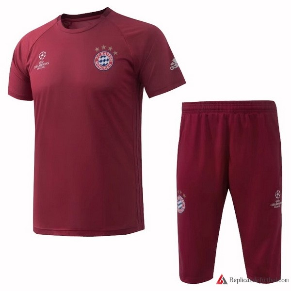 Camiseta Entrenamiento Bayern Munich Conjunto Completo 2017-2018 Rojo